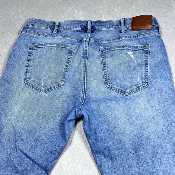 Abercrombie & Fitch Skinny Jeans Mens Size 36 Distressed Inseam 31 in Pockets - Picture 8 of 13